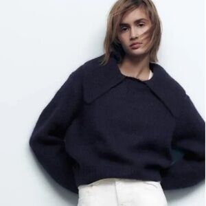 Women's Navy Sweater